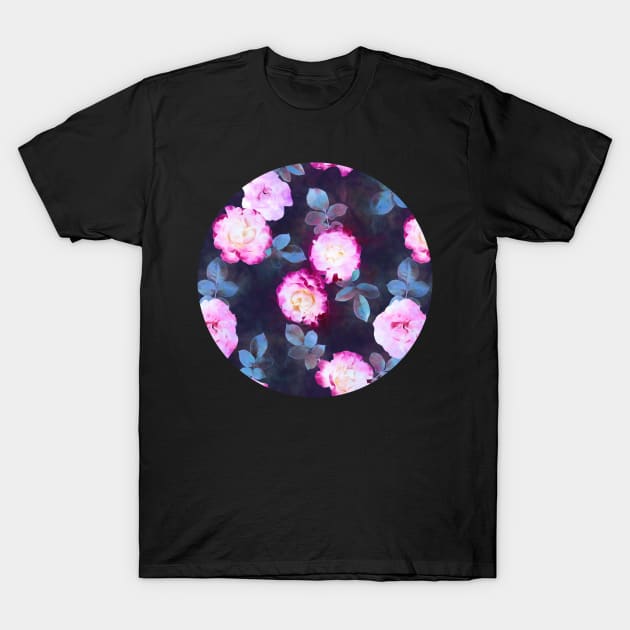 Twilight Roses T-Shirt by micklyn